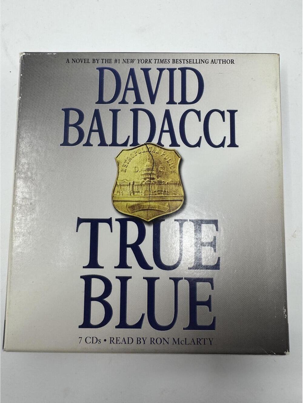True Blue by David Baldacci AUIDO CD  Abridged Read by Ron McLarty